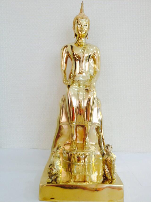 พระประจำวัน (ทองเหลือง หน้าตัก 5 นิ้ว)