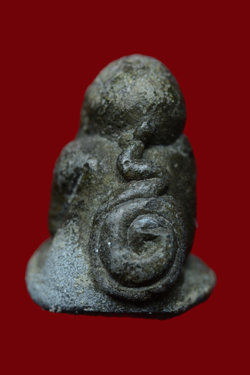 พระปิดตาพ่อท่านแก่น วัดทุ่งหล่อ เนื้อเงินยวง พิมพ์อุเดี่ยว จ.นครศรีธรรมราช