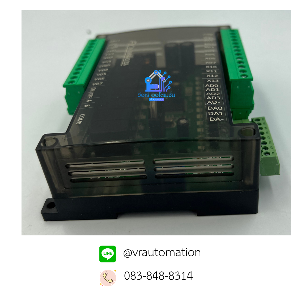 FX2N-20MR บอร์ดควบคุม PLC พร้อมช่องสัญญาณ I/O 20 ช่อง