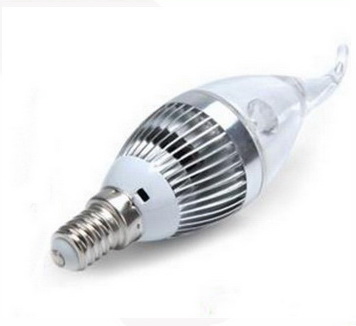 หลอดไฟ LED E14 Candle Bulb Light 3w Type D