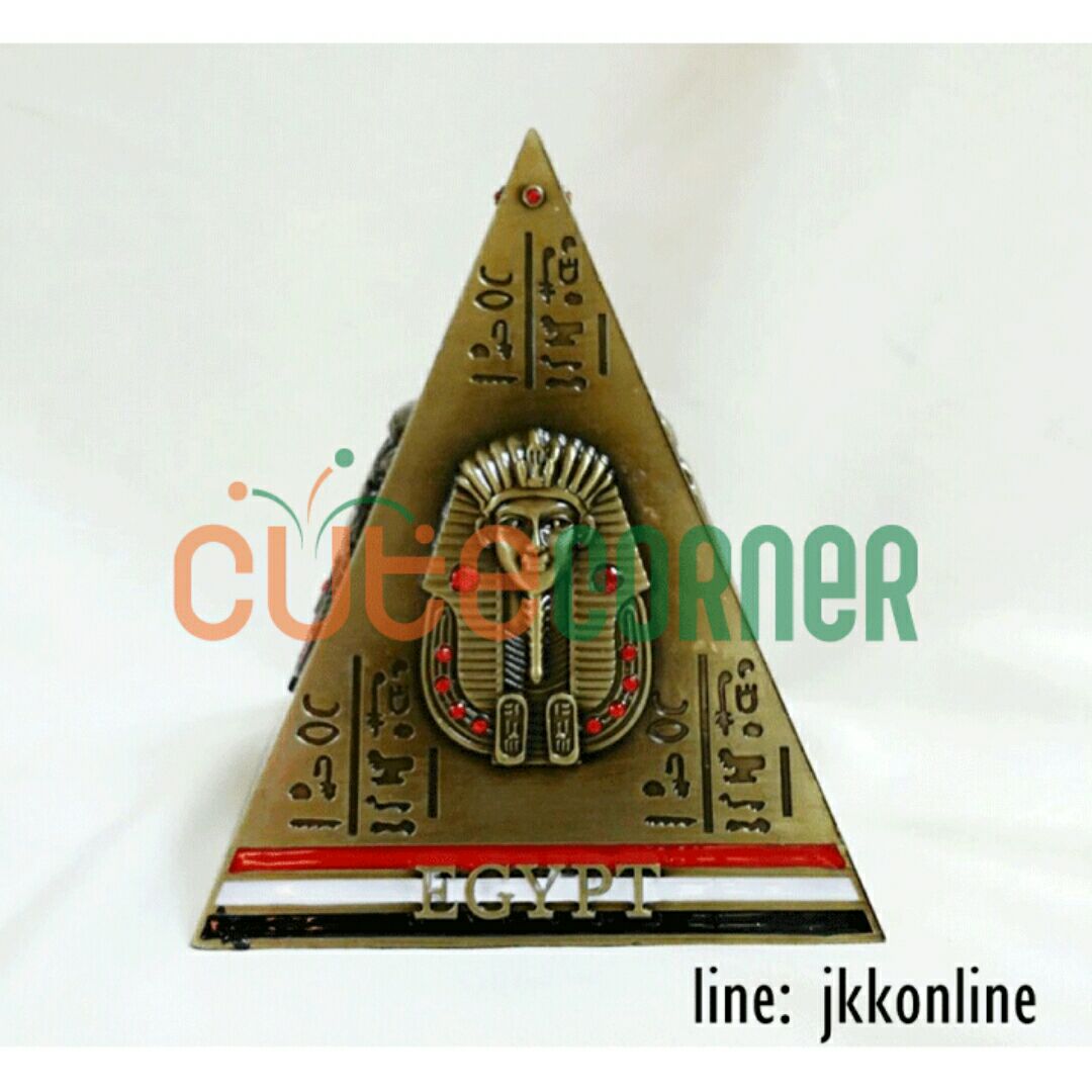 01709-โมเดลปิรามิดออมสิน 13ซม - ฟรีค่าส่ง