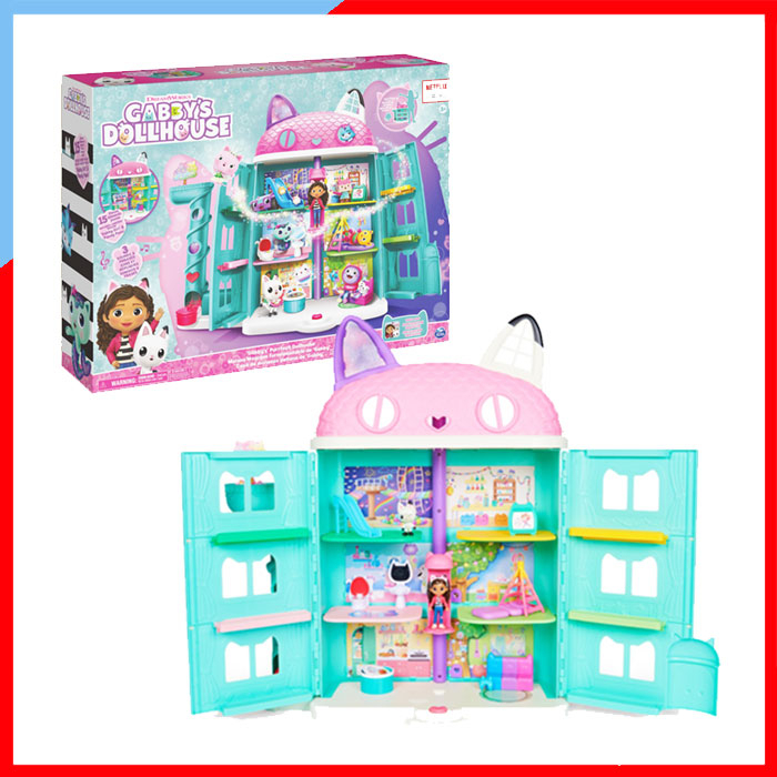 KD009 บ้านตุ๊กตา Gabby Doll House Purrfect Doll House ตุ๊กตาเจ้าหญิง ของเล่นเจ้าหญิง ตุ๊กตาเด็กหญิง ของเล่นเด็ก ของเล่น