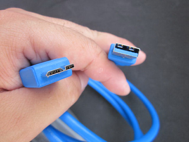 สาย USB 3.0 ยาว 1.5เมตร สีฟ้า