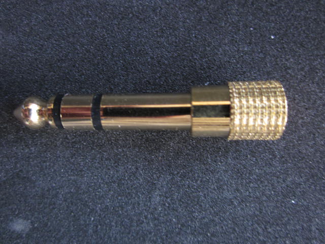 แจ็คแปลง 6.3mm. male เป็น 3.5mm. female