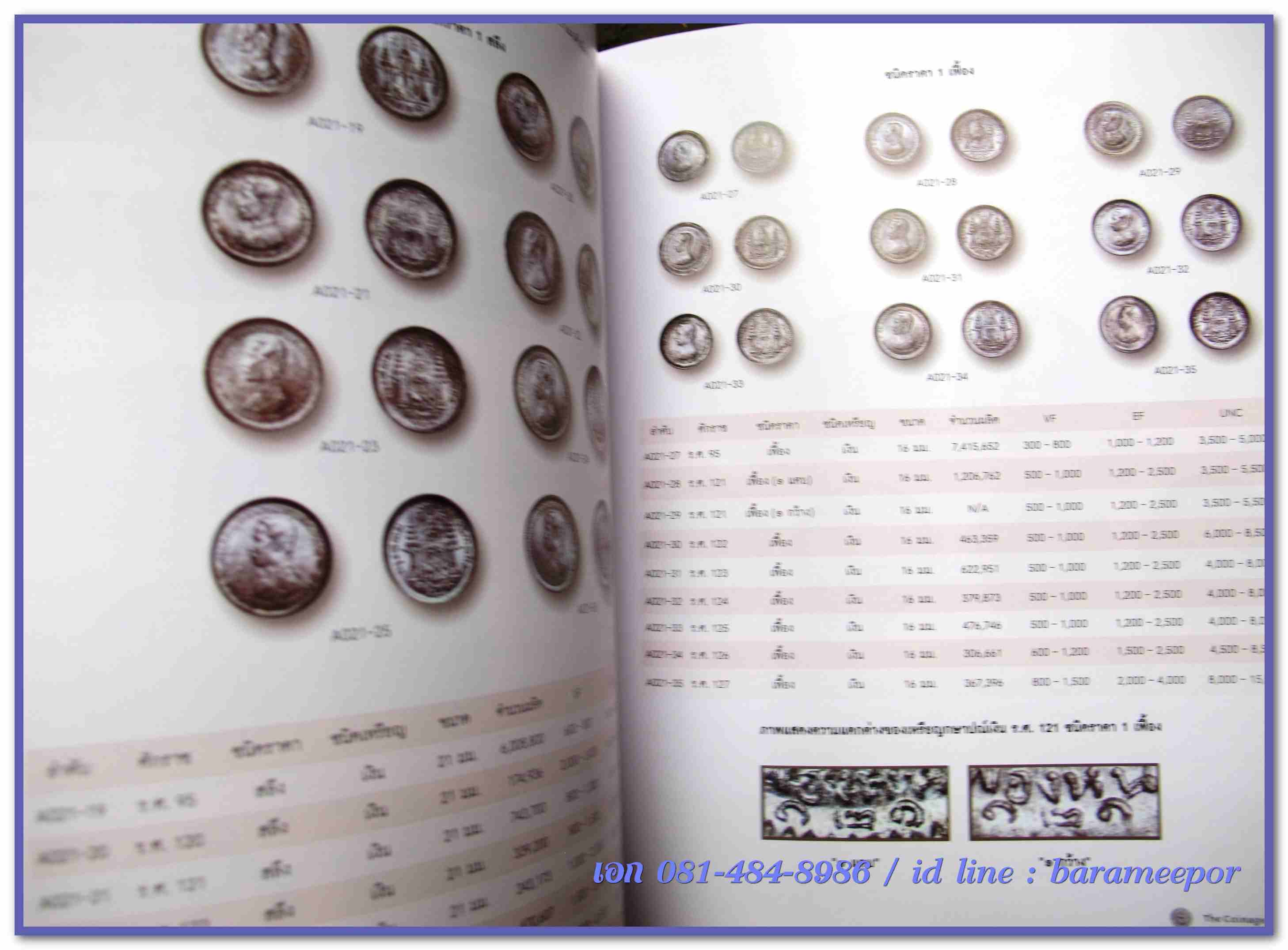 หนังสือ "กษาปณ์เมืองสยาม" The Coinage of Siam คู่มือเหรียญที่ใหม่ล่าสุดตอนนี้ โดยนายแพทย์ไชยยศ พงศ์จารุสถิต