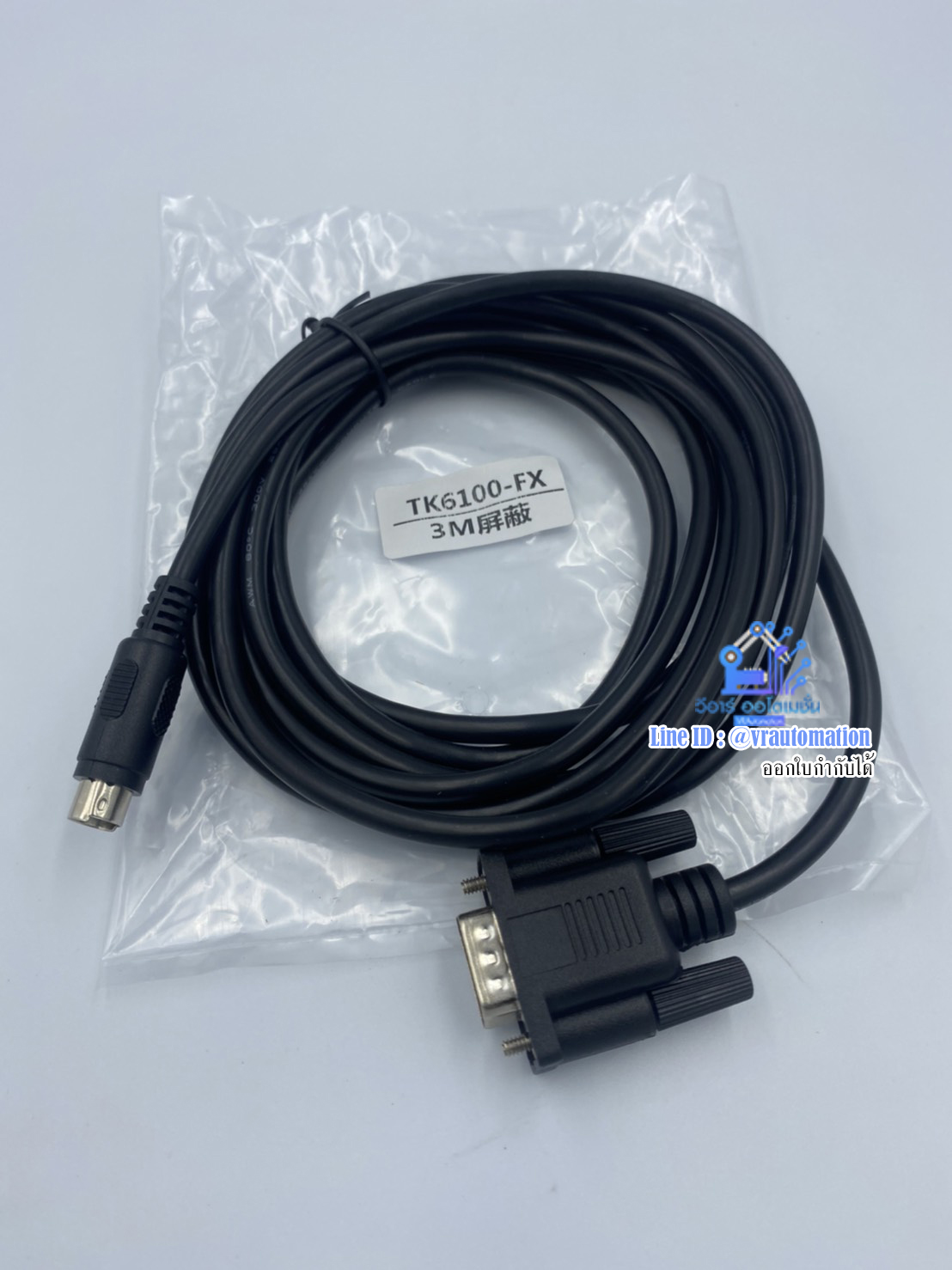 TK6100-FX สายจอทัชสกรีน สายจอทัชสกรีน Weintek Weinview TK6100 กับ Mitsubishi FX series
