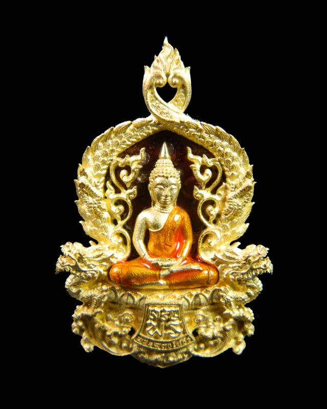 เหรียญฉลุหลวงพ่อโสธร รุ่นเจริญพร ปี 2555 ชุดพิมพ์เล็ก หลังเรียบ (ตอกโค๊ต ๙)