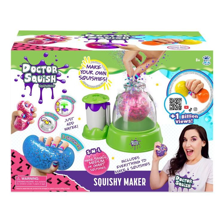 ของแท้ ของเล่น Doctor Squish Squishy Maker เป็นเครื่องทำ squishy ของเล่นสกุชชี่ เครื่องทำสกุชชี่ ทันสมัยซึ่งใช้งานง่าย