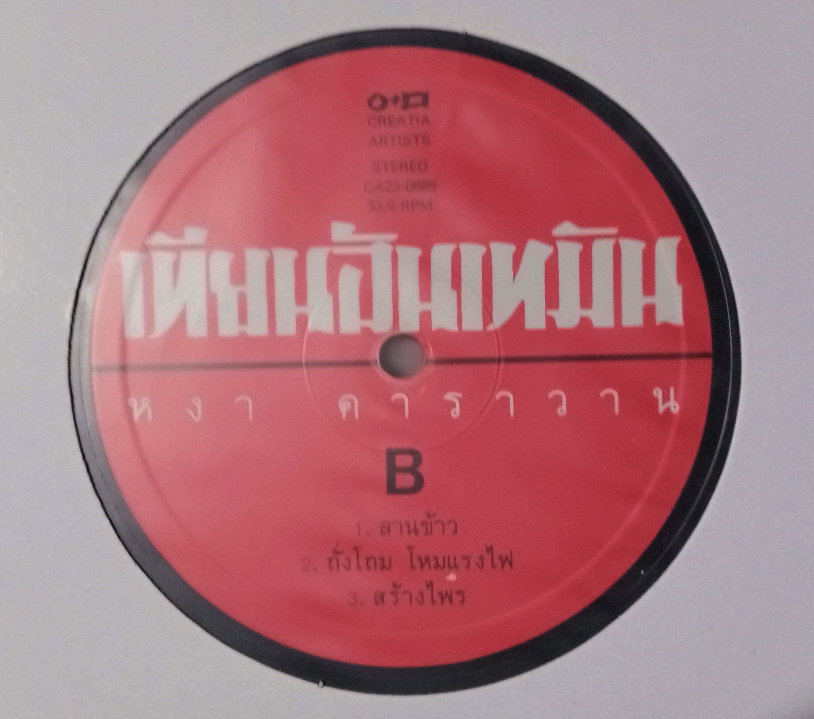 หงา สุรชัย ชุด เทียนอันเหมิง 6 เพลง ปกขาว