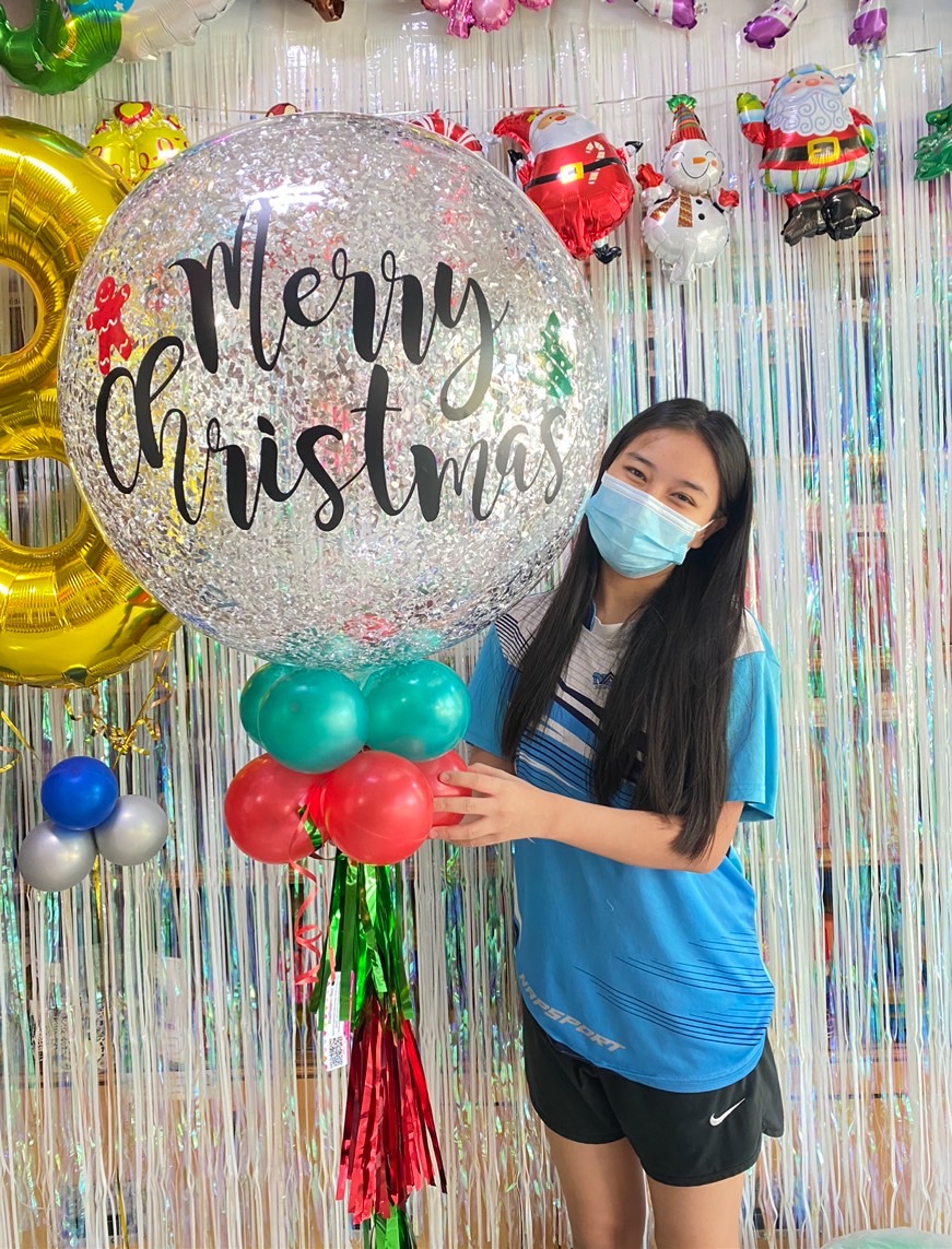 ลูกโป่งคริสมาต์มาส Christmas balloons