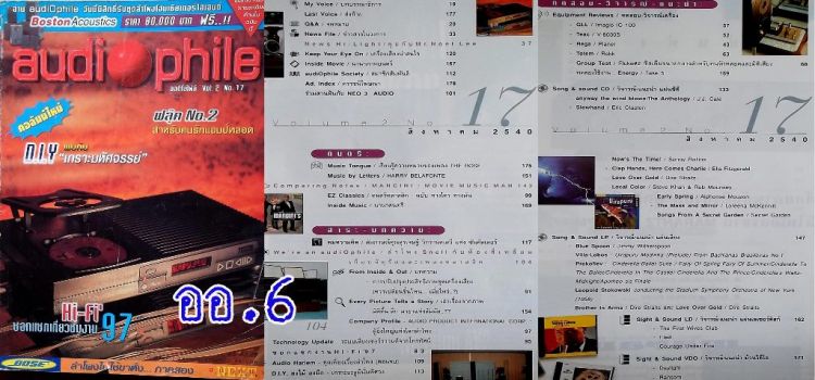 หนังสือเครื่องเสียงและโฮมเธียร์เตอร์ สำหรับผู้สนใจเครื่อง Vintage