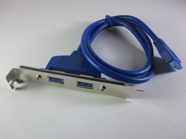 USB3.0 หลังเคส แบบ2ช่อง