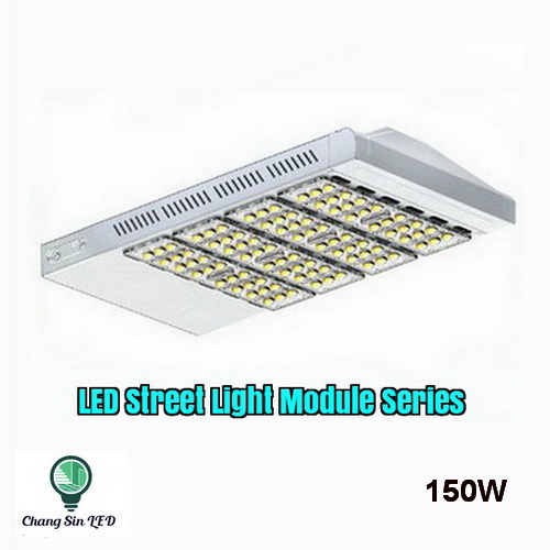 โคมไฟ LED Street light 4 Module 150w (คอ 2 in 1)