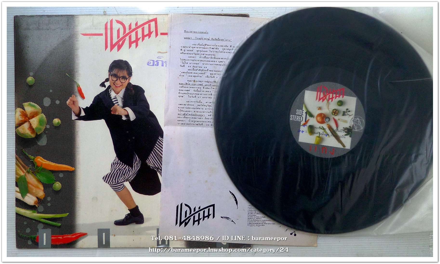 แอนนา โรจน์รุ่งฤกษ์ ชุด แกง เป็นอัลบั้มแรก