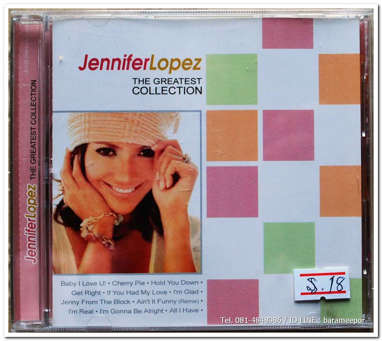 Jennifer Lopez The Greatest COLLECTION สภาพแผ่นสวยไร้รอย