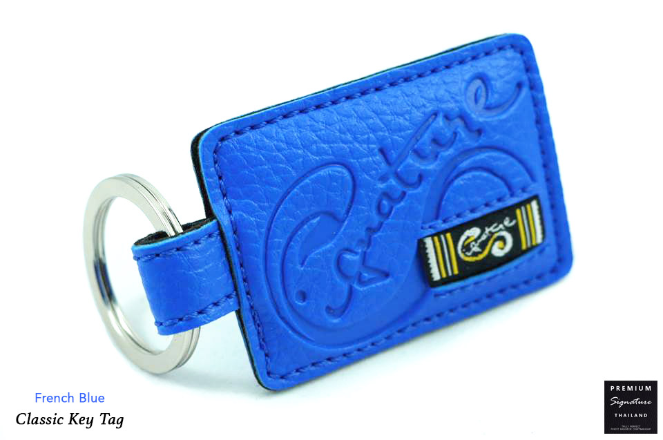 French Blue(น้ำเงิน) - Key Tag Classic