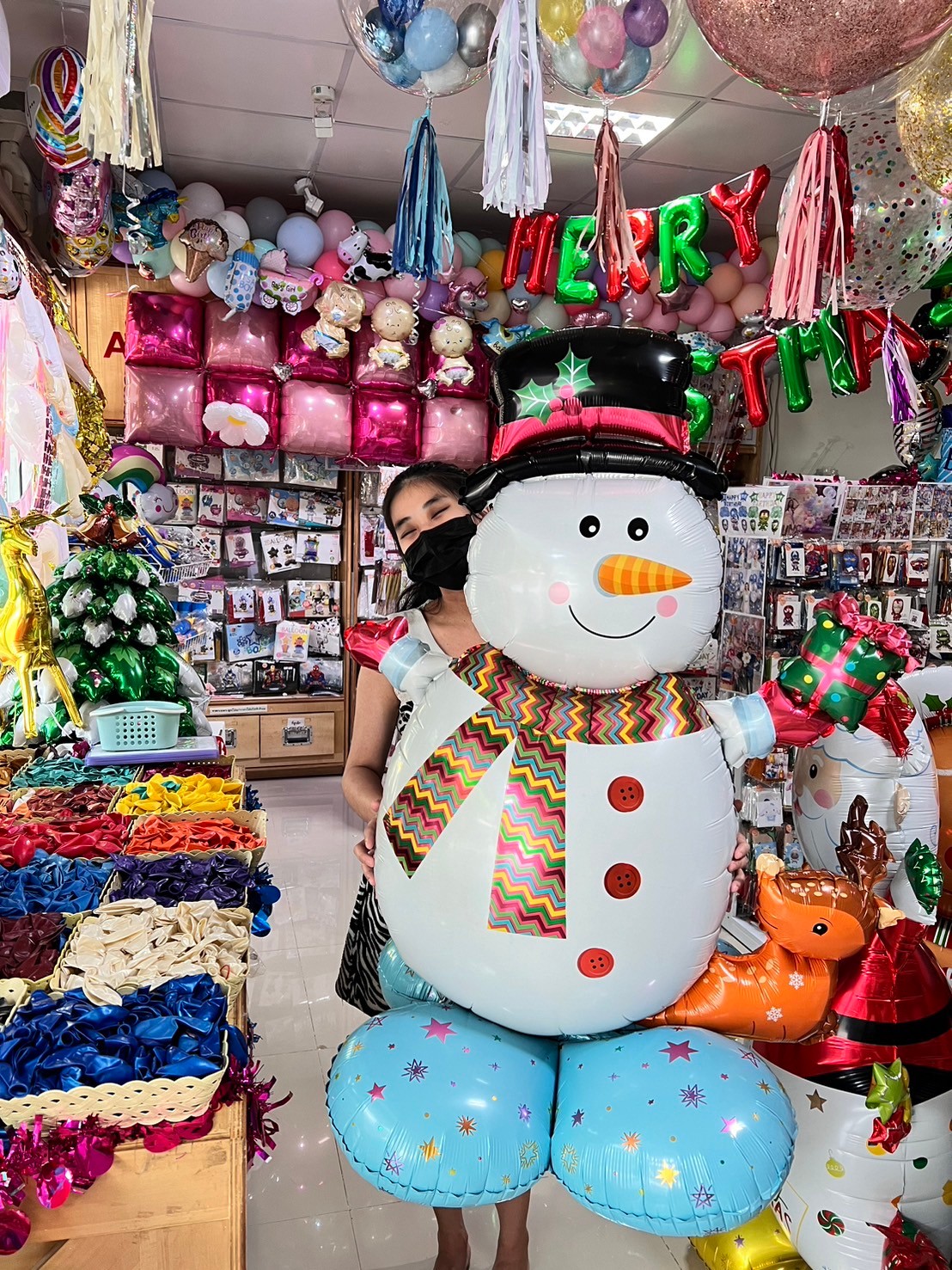 ลูกโป่งคริส์ตมาส-christmas-balloon