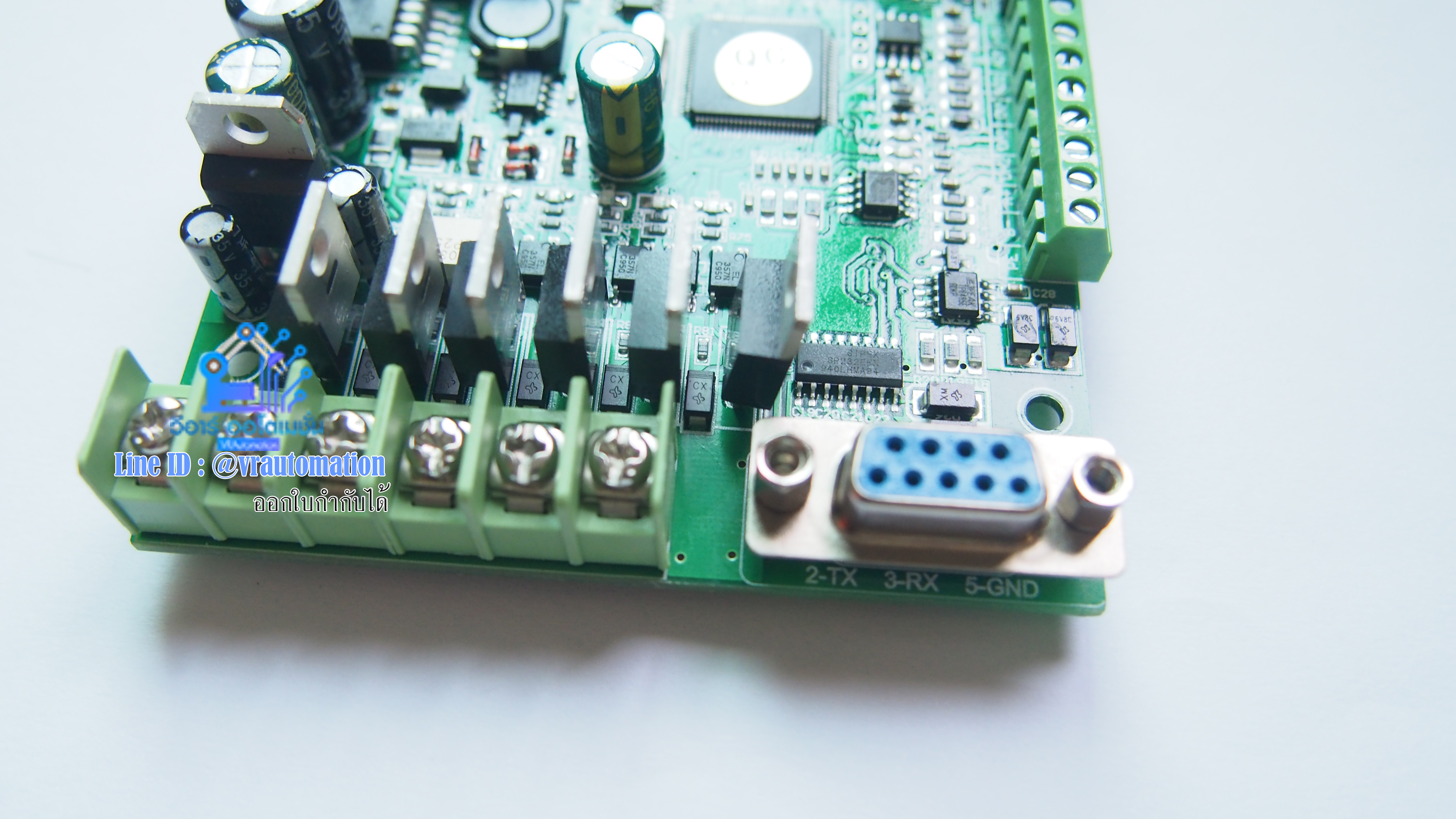 FX3U-14MT-2AD2DA PLC Board
