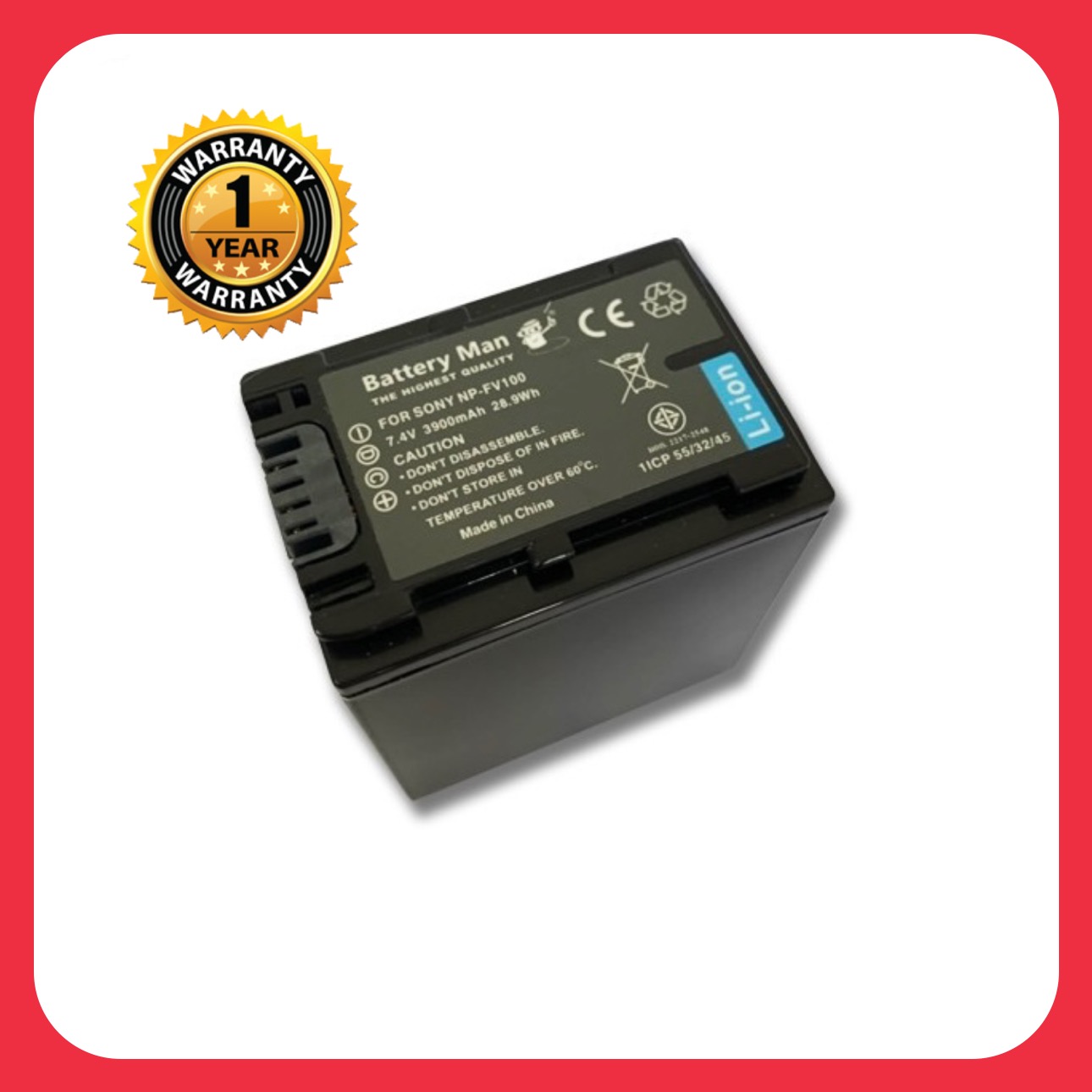 แบตเตอรี่ โซนี่ FV100/SONY Battery FV100