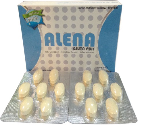 Alena Gluta Plus 14 เม็ด เอเลนน่า