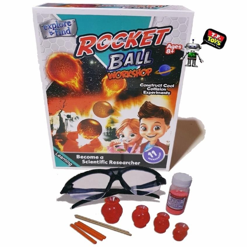 VB061 Rocket Ball ชุดทดลองวิทยาศาสตร์ ของเล่น DIY ทดลอง Science show