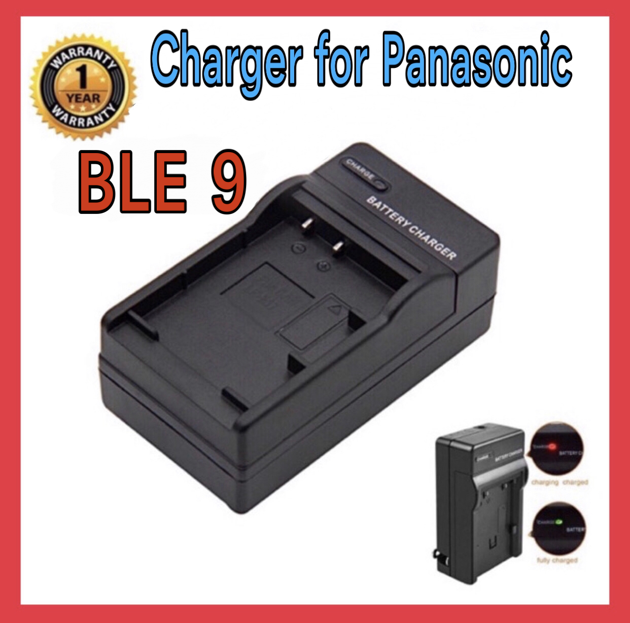 แท่นชาร์ต พานาโซนิคDMW-BLE9,BLG10E / PANASONIC CHARGER DMW-BLE9