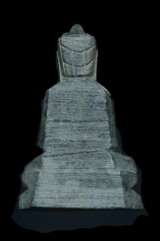 พระพุทธหินแกะ พุทธคยา พิมพ์พระประธาน ครูบาบุญชุ่ม