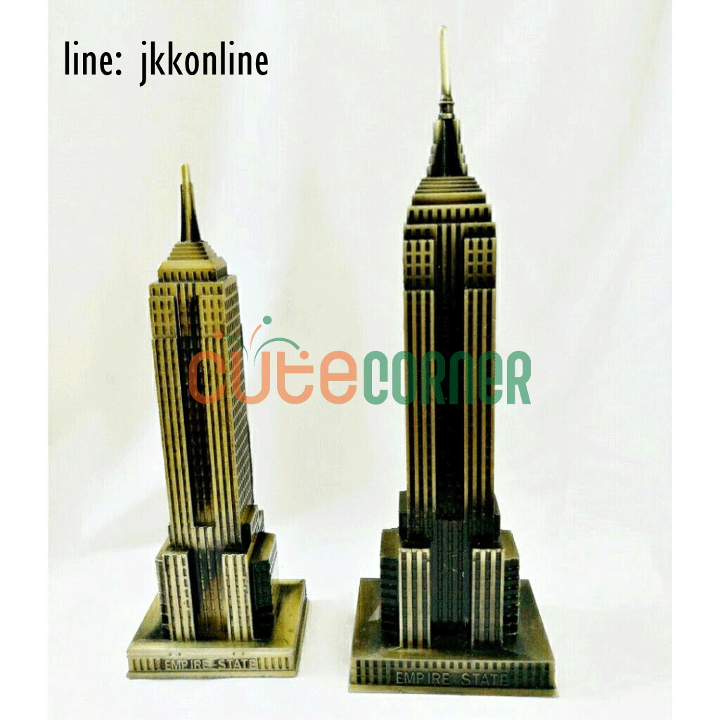 01715-โมเดลตึกเอมไพร์สเตต 22 ซม - ฟรีค่าส่ง