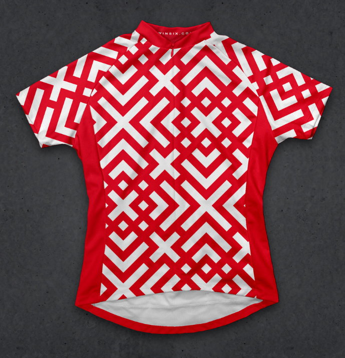 เสื้อปั่นจักรยาน แขนสั้น Twin Six TWS004