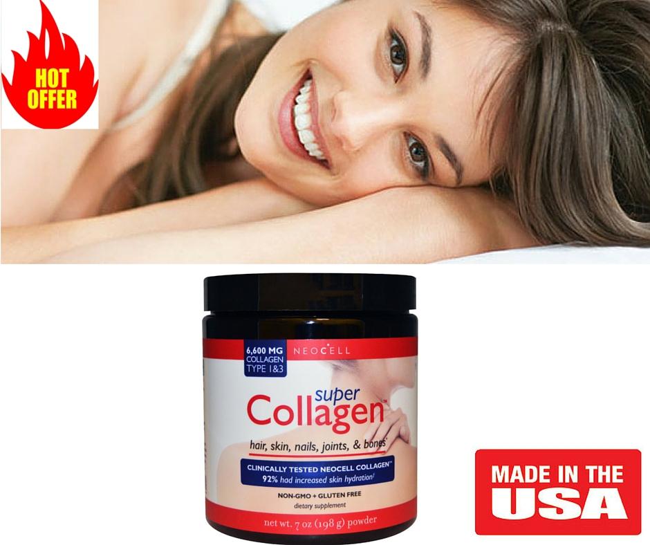 Neocell Super Collagen Type 1&3 Powder คอลลาเจนเปบไทป์บริสุทธิ์ 100%