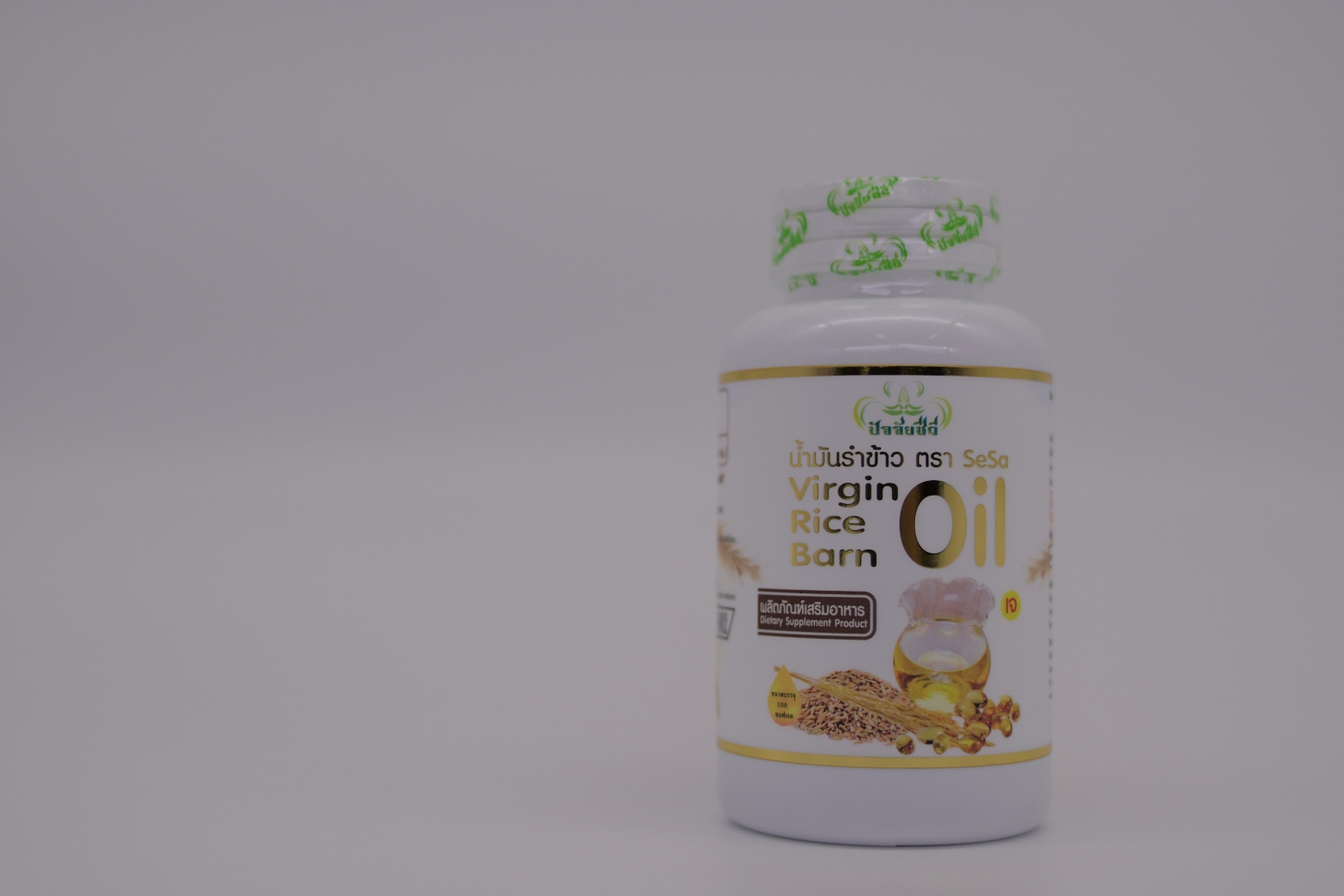 46-104-3500-2 นำ้มันรำข้าว ศรีษะ 100 cap * 1