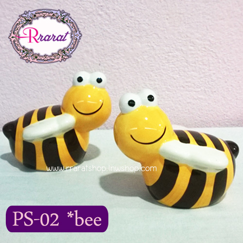 ผึ้งน้อย พริกไทย & เกลือ . .. PS-02 *bee