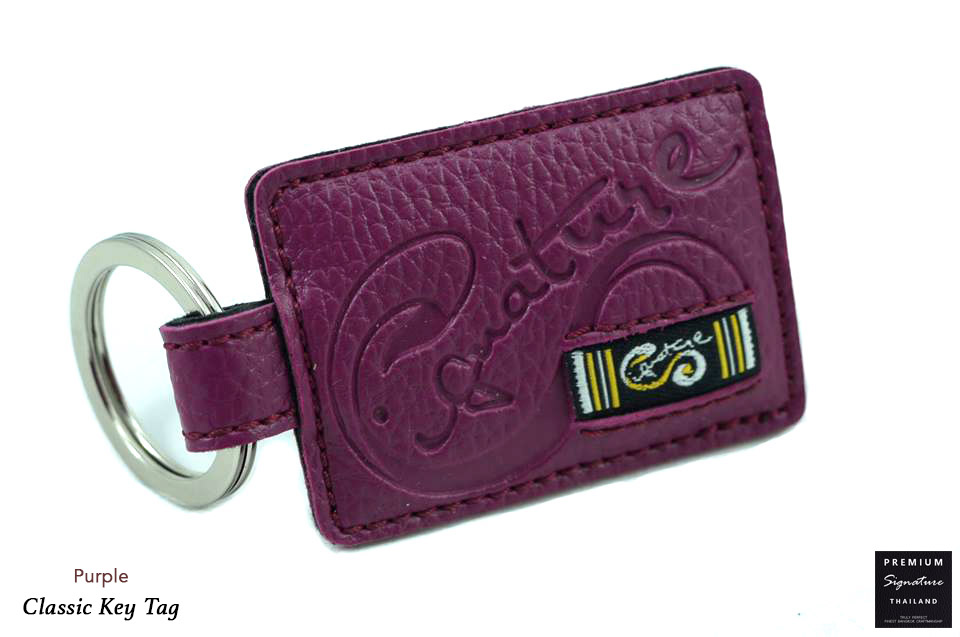 Purple(ม่วง) - Key Tag Classic