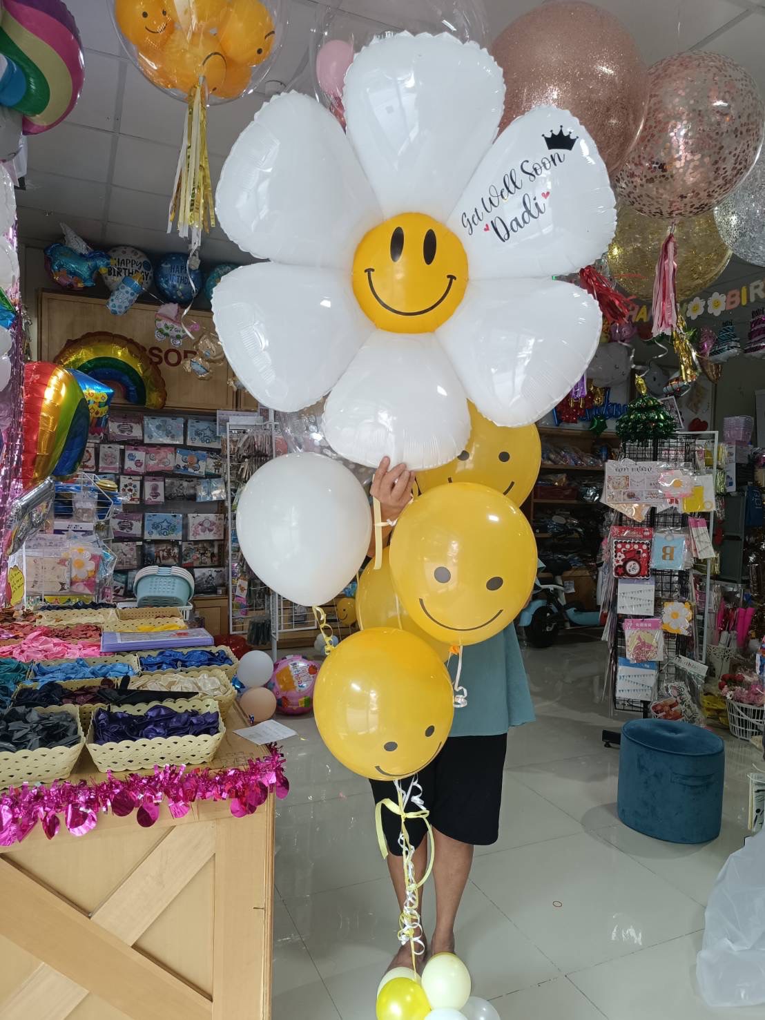 ลูกโป่งเยี่ยมไข้ Get well soon balloon