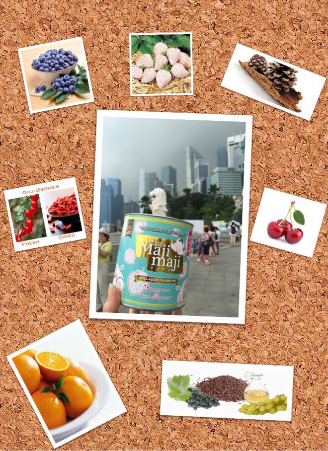 MAJI MAJI Premium Pure Collagen Mineral Flavour มาจิมาจิ คอลลาเจนน้ำแร่ คอลลาเจนโกงอายุ คอลลาเจนหน้าเด็ก