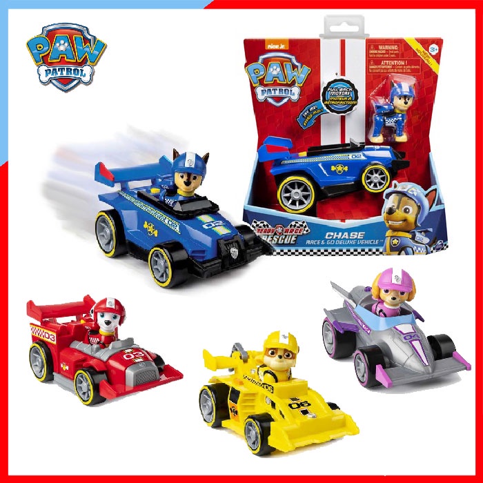 FK011 Paw Patrol ยานพาหนะ พาวพาโทรล Ready Race Deluxe Vehicle