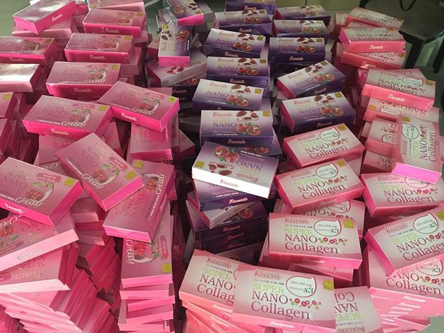 Kawaii Super Nano Collagen Pomegranate ซุปเปอร์ นาโน คอลลาเจน รสทับทิม ขาวใส ไม่กลัวแดด – แบบซอง