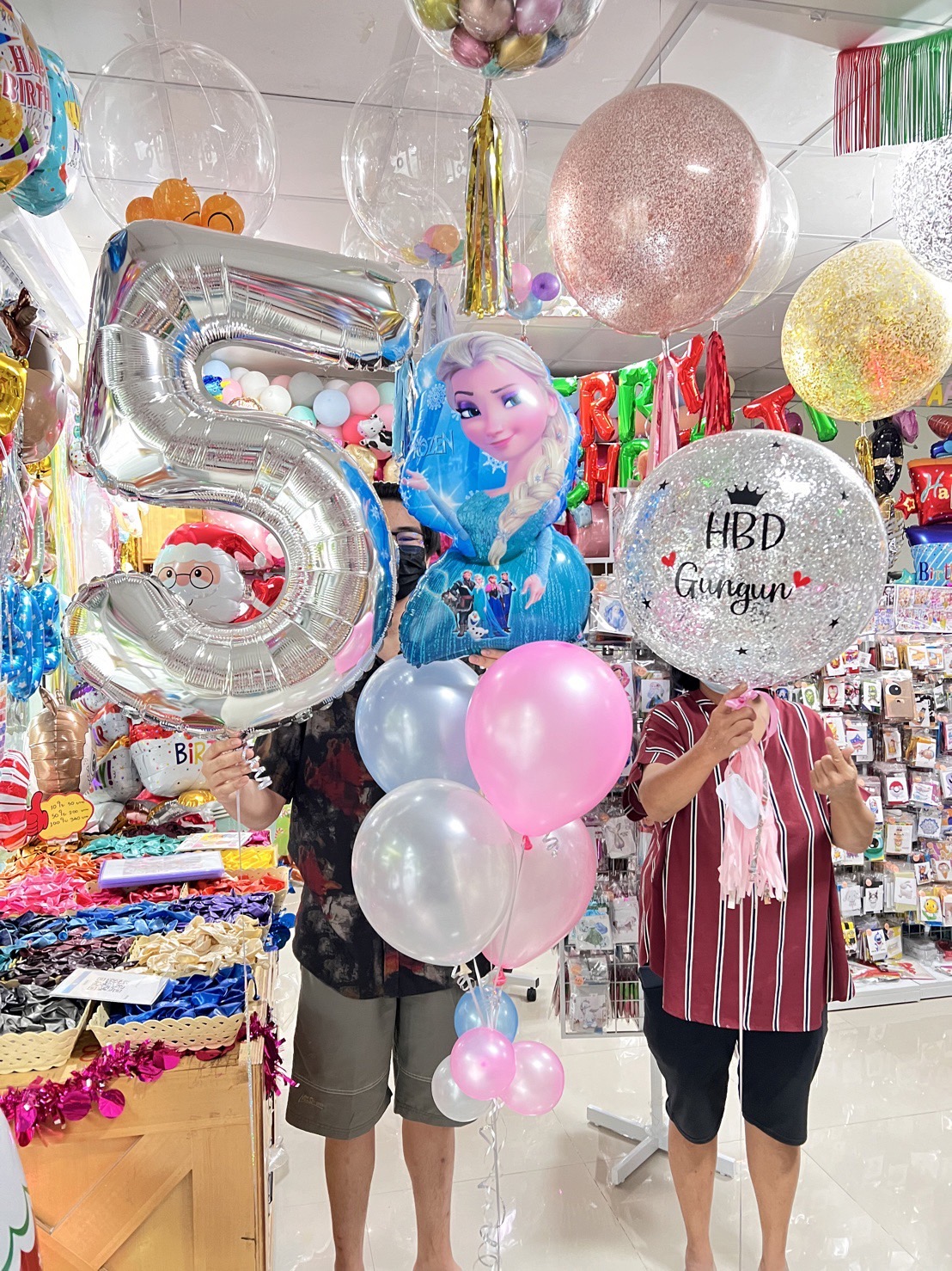 ลูกโป่งเจ้าหญิง Elsa Balloon princess