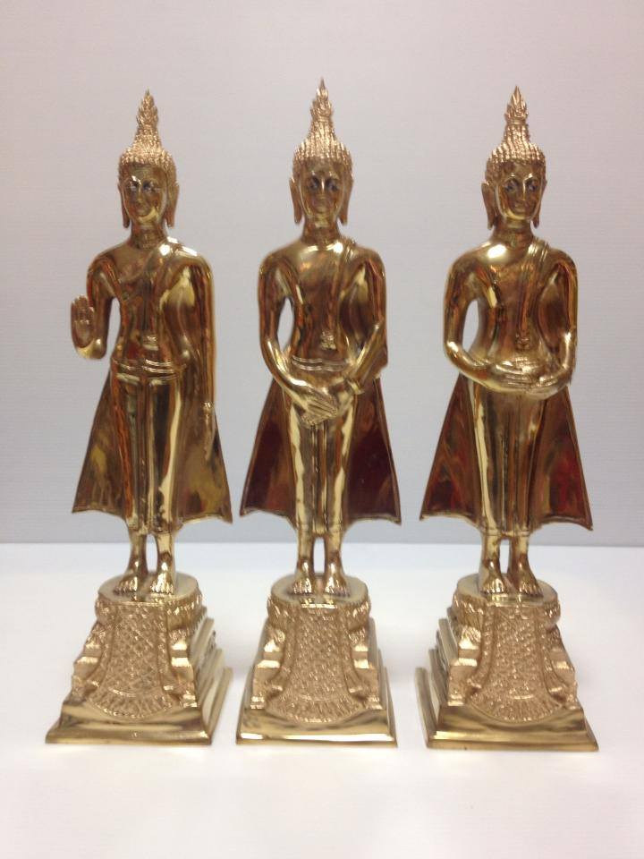 พระประจำวัน (ทองเหลือง หน้าตัก 5 นิ้ว)