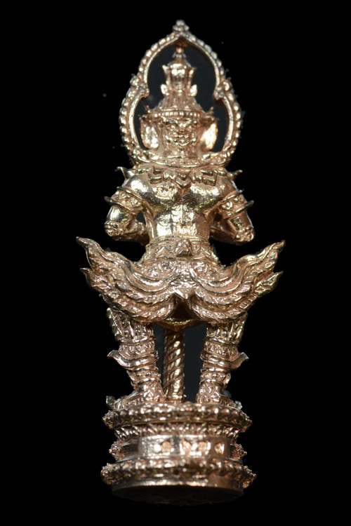 ท้าวเวสสุวรรณ หลวงพ่ออิฏฐ์ รุ่นท้าวแสนล้าน เนื้อะโลหะ