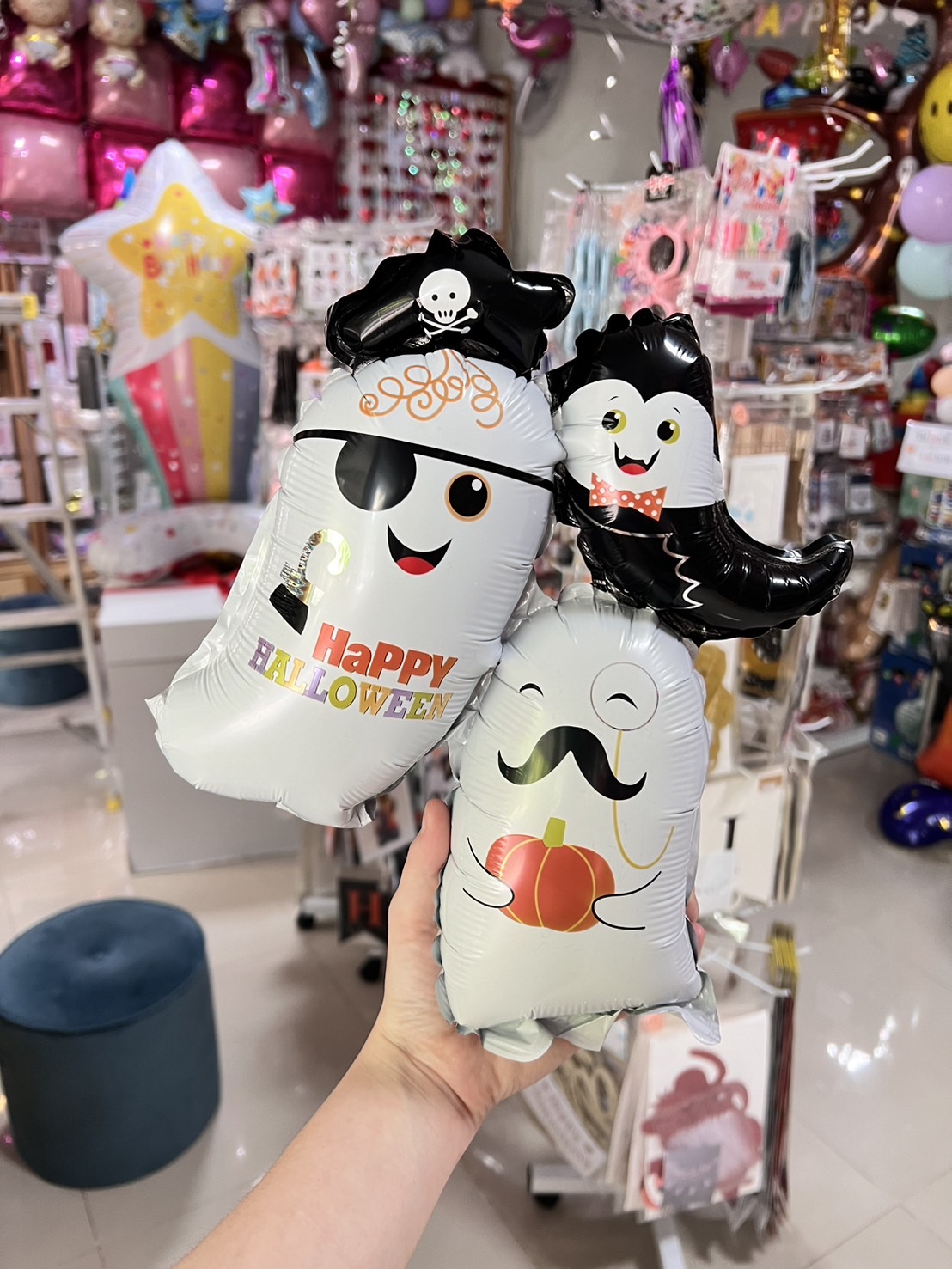 ลูกโป่งฮาโลวีน ผี balloon Halloween