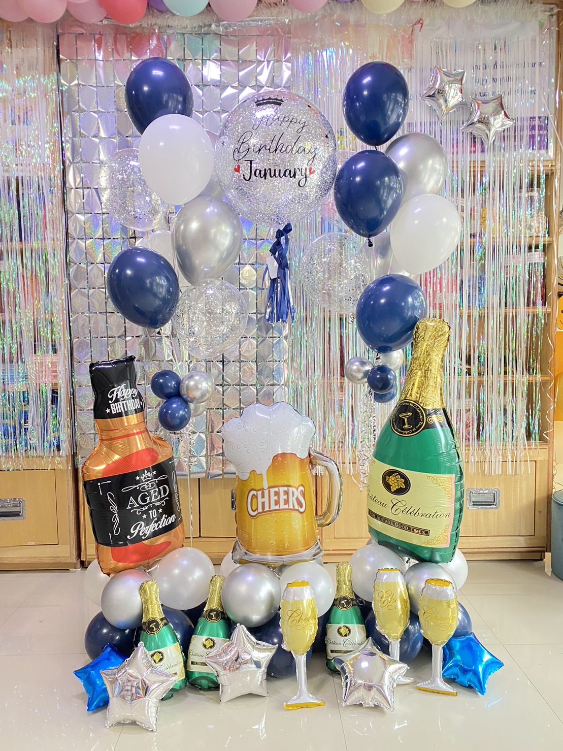 ลูกโป่งฟอยวันเกิด พร้อมส่ง