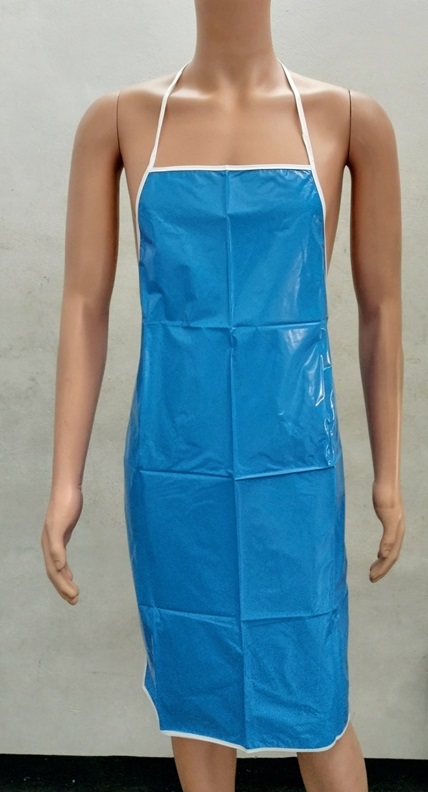 เอี๊ยม พลาสติก สีชมพู-ฟ้า