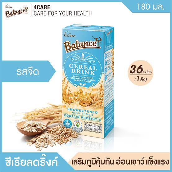 33-024-2100-1 บาลานซ์ *รสจืด *กล่องฟ้า 180มล. ฟอร์แคร์ / แพ็ค 3กล่อง