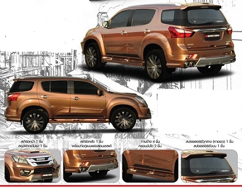 ชุดแต่ง Isuzu MU X HAPER S