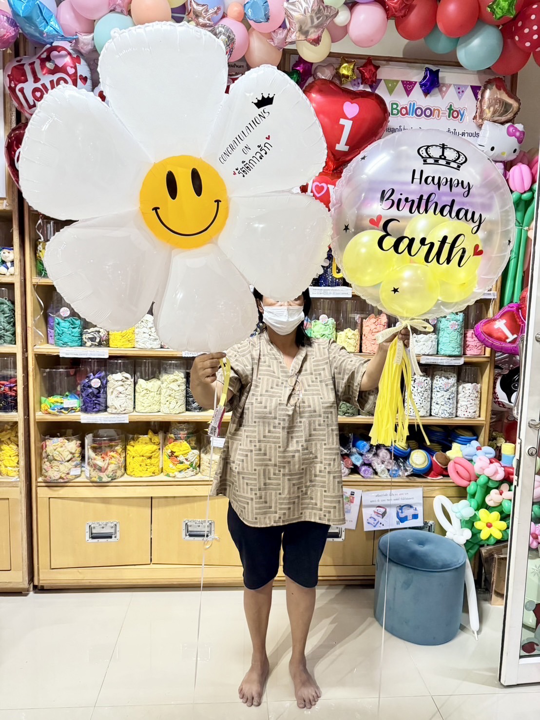 ลูกโป่งเรียนจบ congratulations balloon