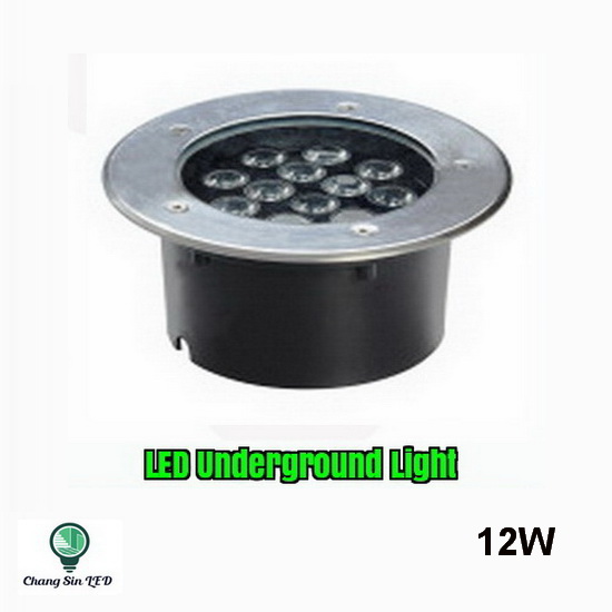 โคมไฟ LED ส่องต้นไม้ แบบฝังพื้น DC12v 12w