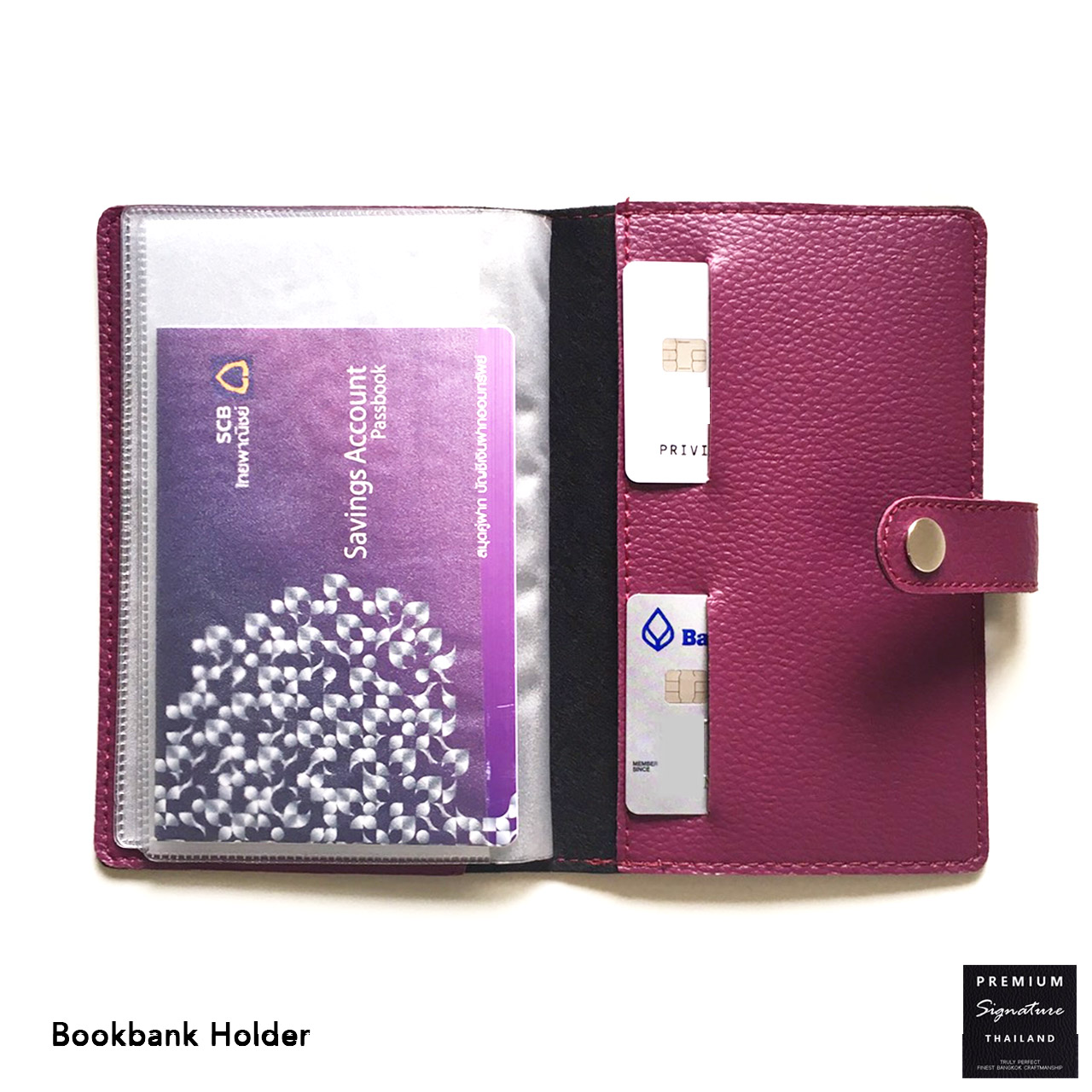 Purple(ม่วง) - Bookbank Holder