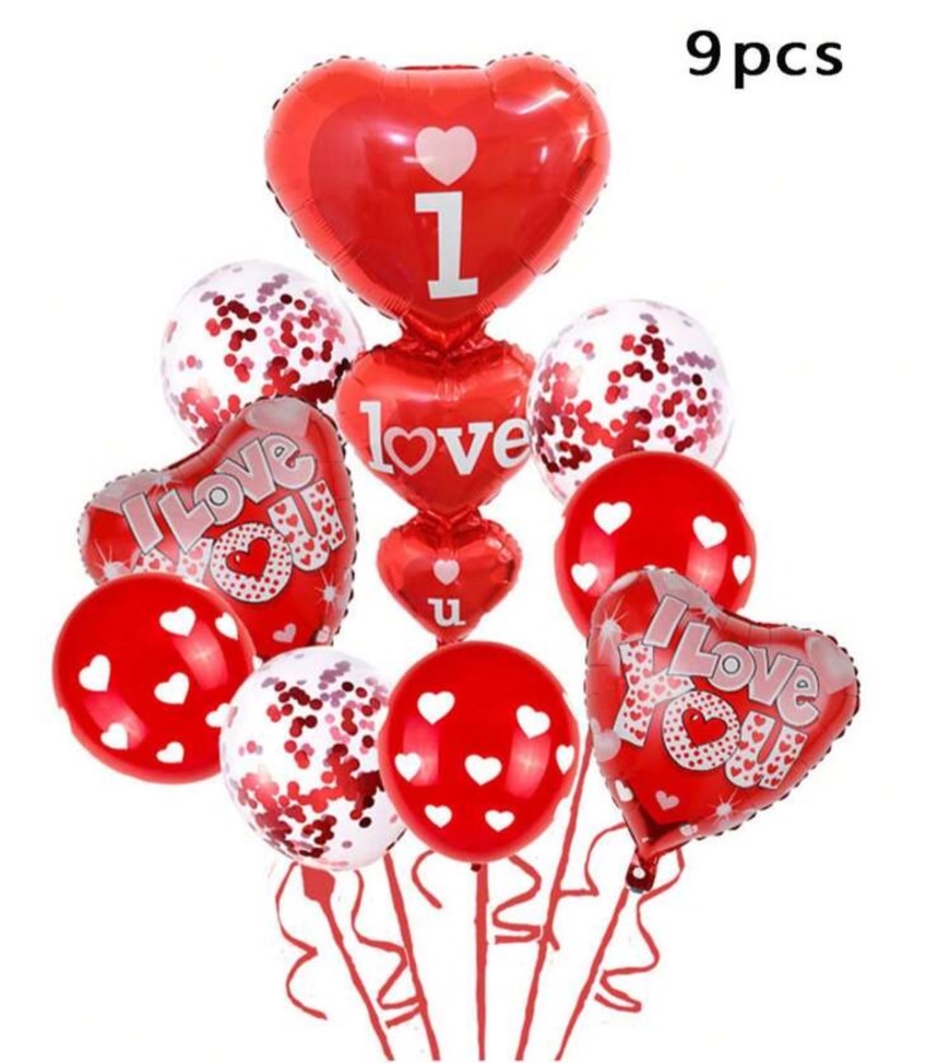 ลูกโป่งหัวใจ วาเลนไทน์ Valentine balloon