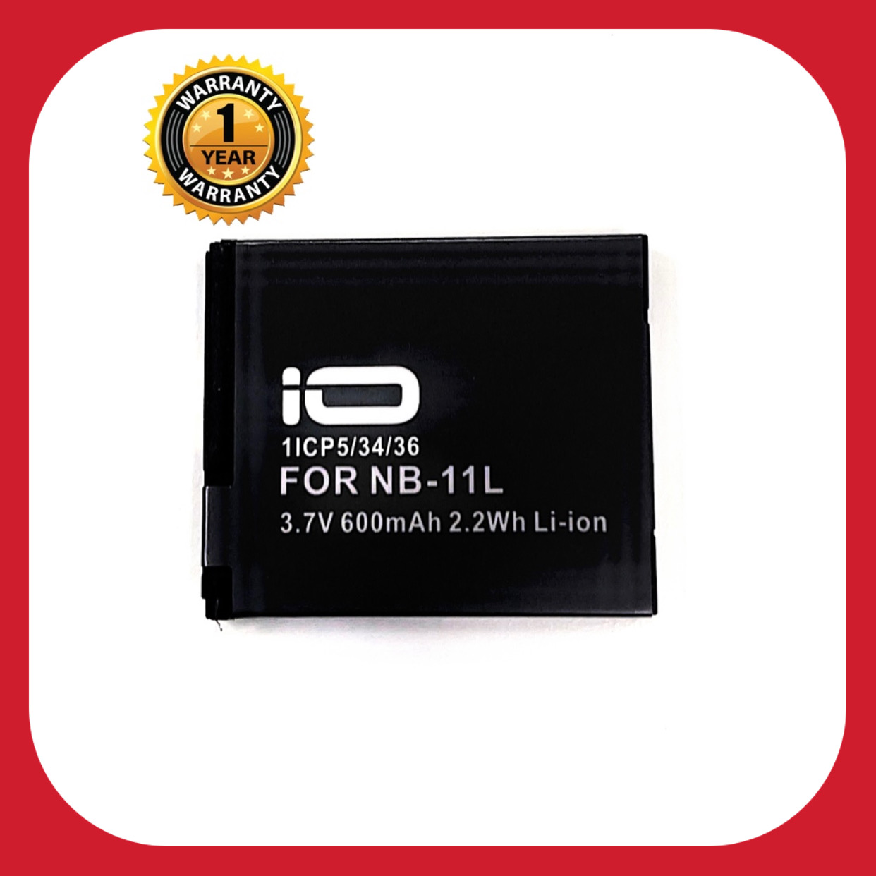 แบตเตอรี่ แคนนอน NB-11L/Canon Battery NB 11L แบตเตอรี่กล้อง Canon NB-11L NB-11LH Camera Battery แบตแคนนอน ใช้กับกล้อง Canon รุ่น PowerShot A2400 A3400 A4000IS IXUS 125HS 240HS 135HS 155 145